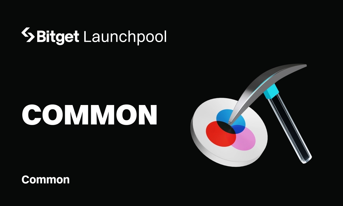 Bitget Launchpool adds Common (COMMON) with over 36M in Token Rewards