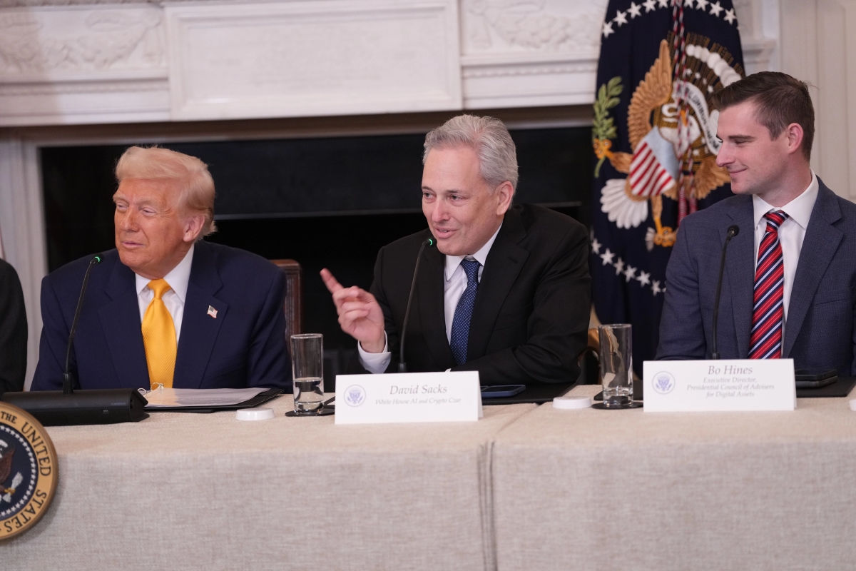 President Trump’s crypto czar is stepping down — and into this new role