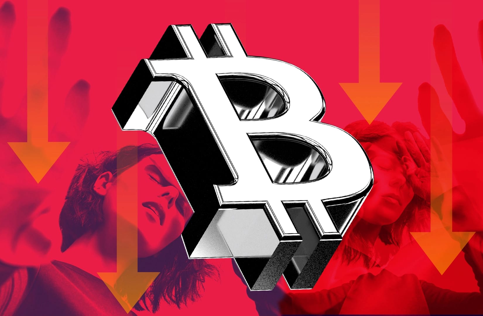 Bitcoin bleeds as investor sentiment low 02