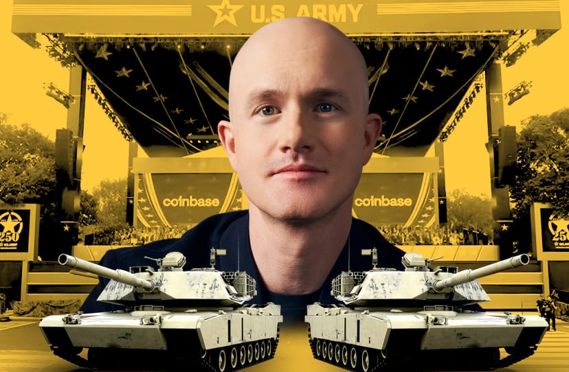 Crypto critics blast Coinbase’s ‘gross’ sponsorship of US Army parade