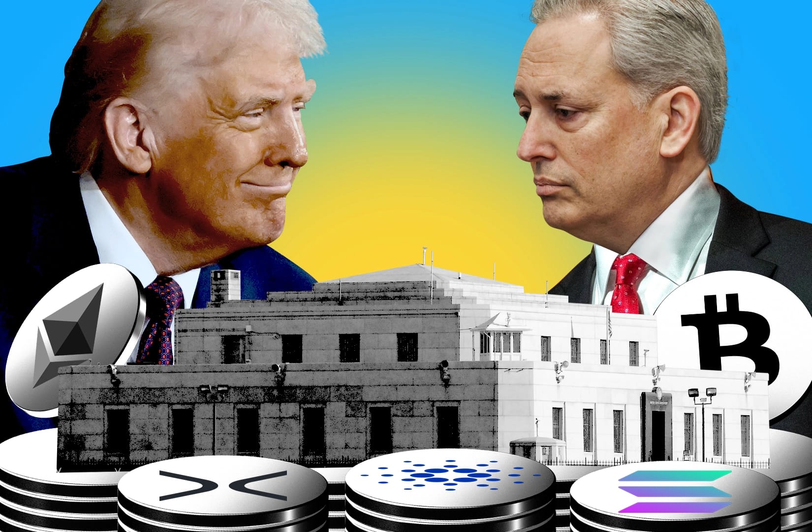 Here's what we know about Trump's Bitcoin, XRP reserve on eve of first White House crypto summit