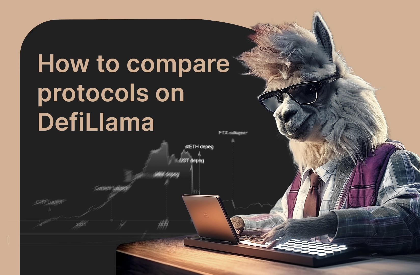 How to compare protocols on DefiLlama