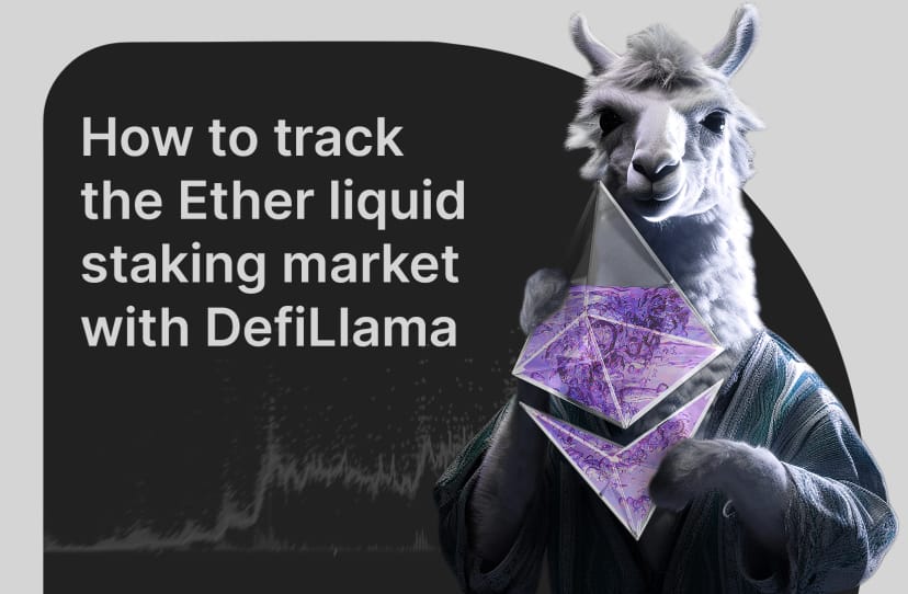 How to track the Ether liquid staking market