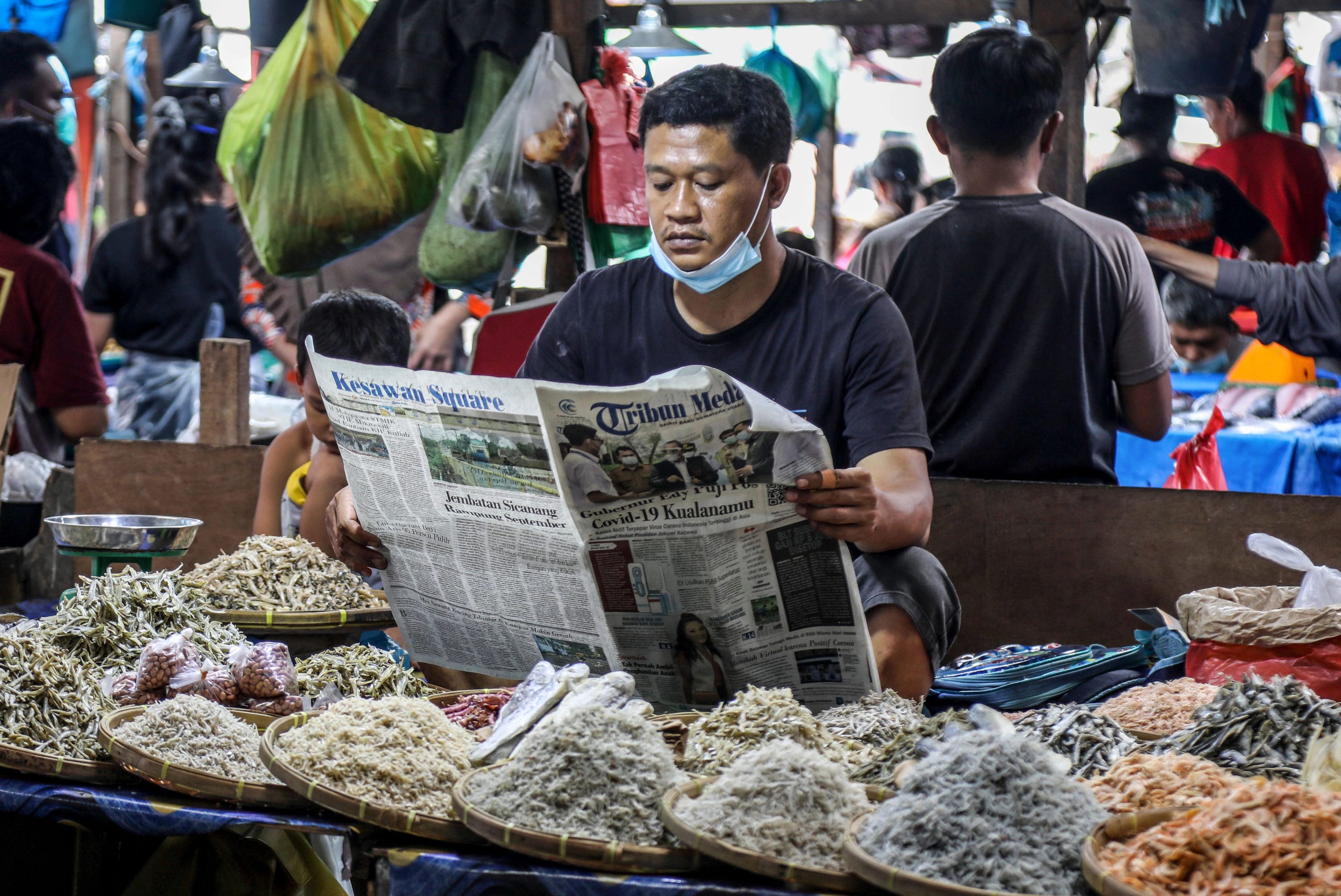 Indonesian inflation rate, Medan, Indonesia - 02 Feb 2021