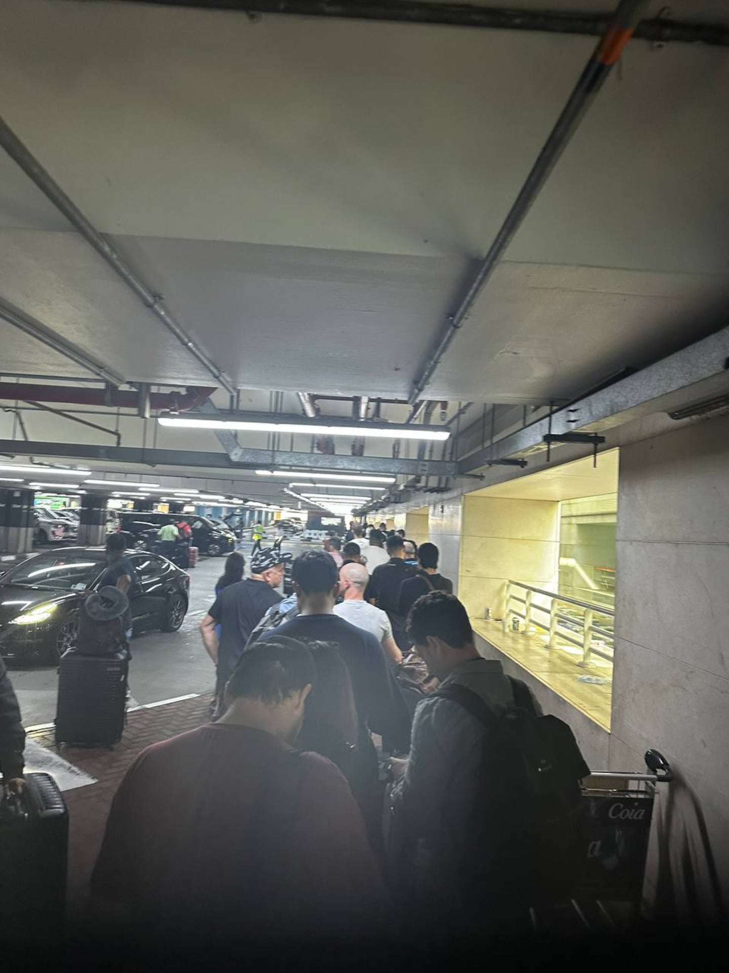 Taxi Line in Dubai.