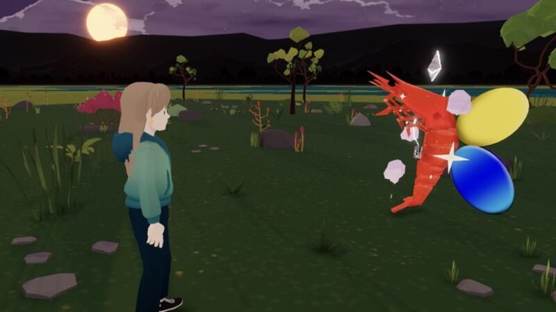 I returned to Decentraland to chat with a friendly prawn, hit a McDonald’s, and glimpse the metaverse’s future