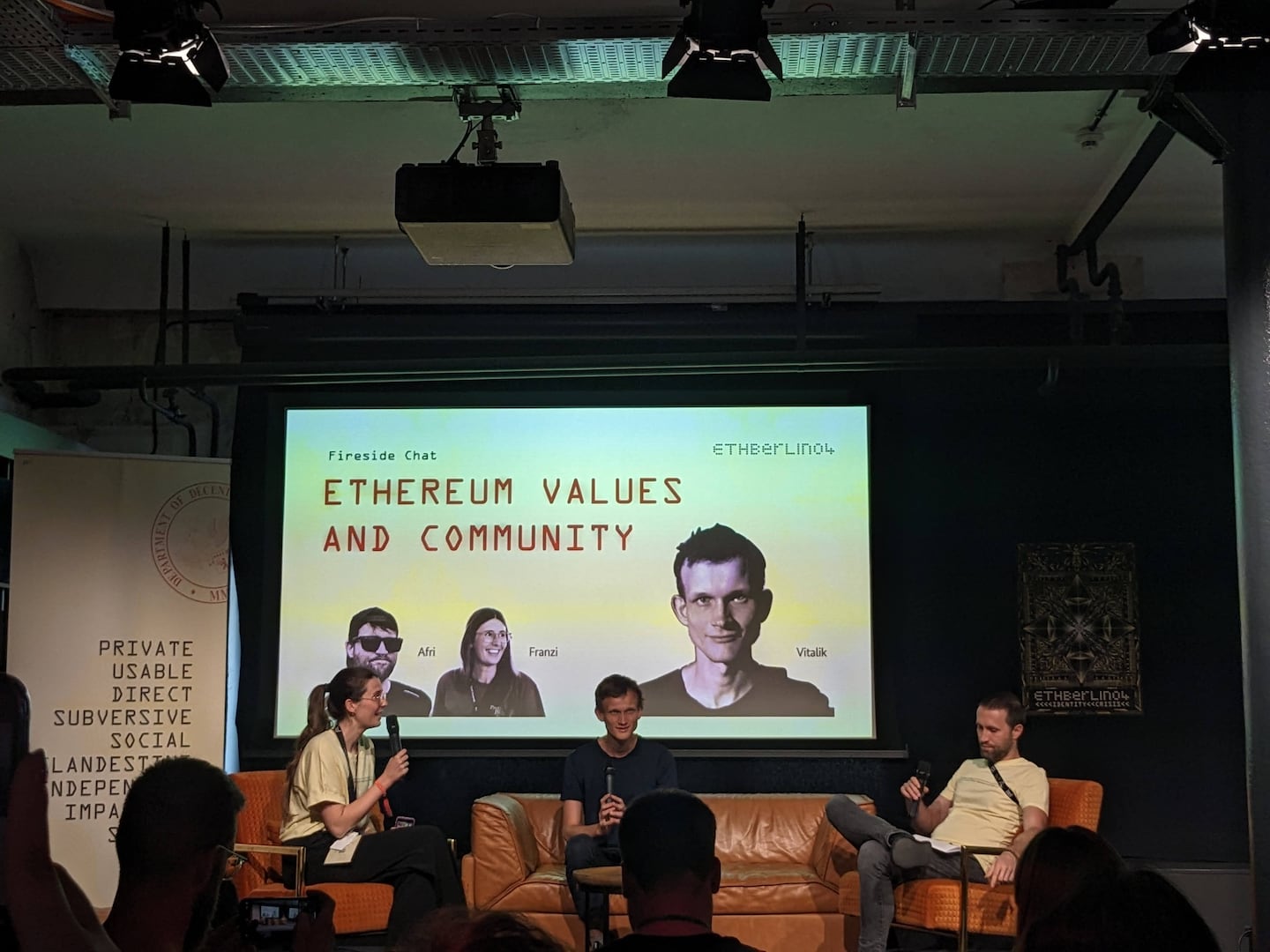 Vitalik Buterin discusses Ethereum's vision, then and now. Source: Liam Kelly/DL News.