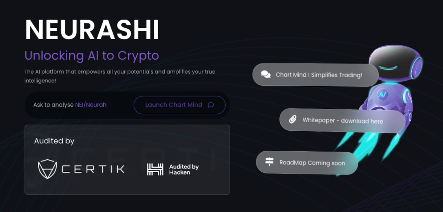 Neurashi: Unlocking AI to Crypto.